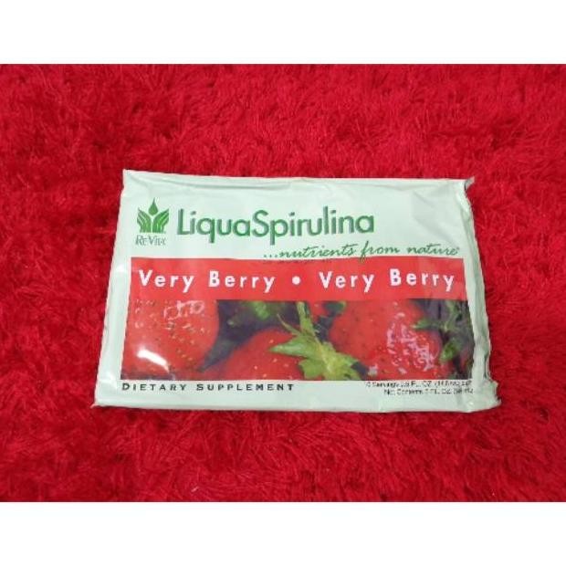 ter-98 [EXP 10/2026] Liqua Spirulina Very Berry ORIGINAL/Liqua Spirulina/Liqua/Revita Original