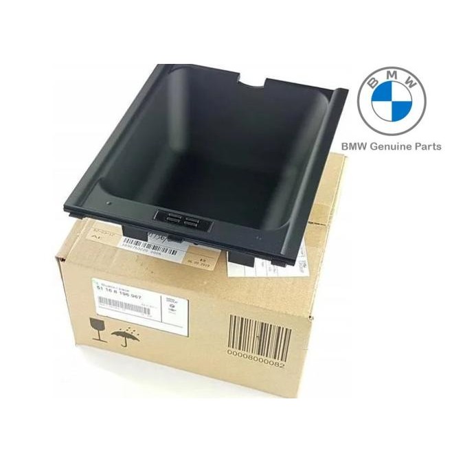 Tersedia Original Bmw E39 Storage Tray Box Tatakan Armrest Konsol Tengah 51168196967