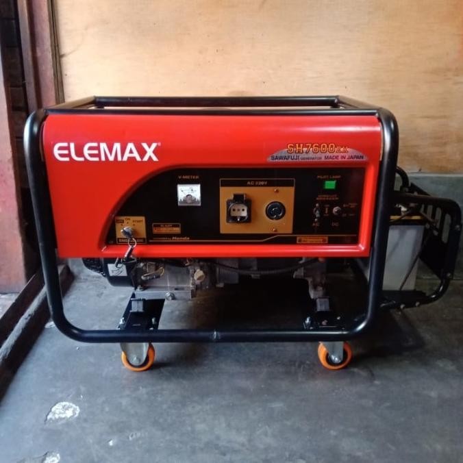 Tersedia Mesin Genset Honda Elemax Sh7600Ex 6500 Watt Original