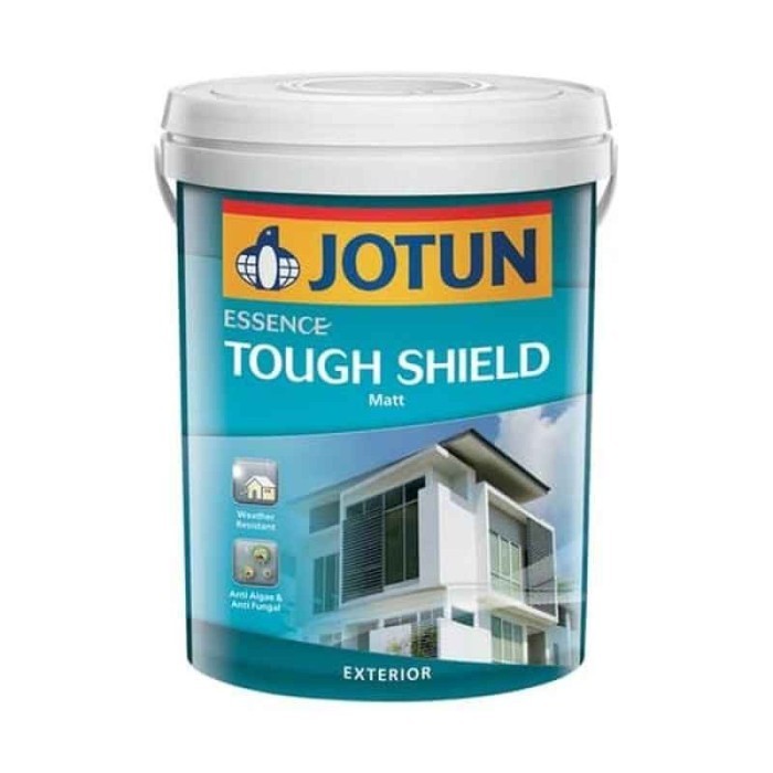 CAT TEMBOK EXTERIOR JOTUN ESSENCE TOUGHSHIELD WASHED GREEN - 7379 PAIL