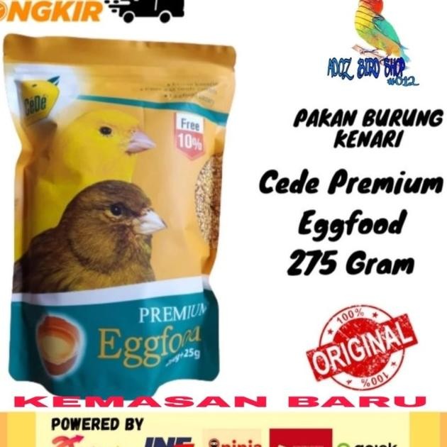 Cede Premium Eggfood Pakan Pengganti Sayur Buah Makanan Burung Kenari