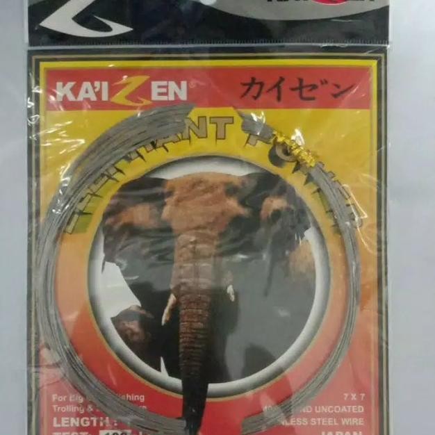Senar Pancing Kawat Neklin Kaizen Elephant Power 7X7 10M
