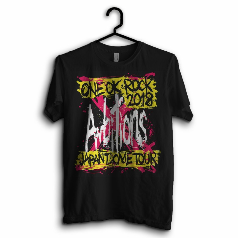KAOS BAND ONE OK ROCK-001 KAOS DISTRO KAOS ANAK KAOS DEWASA
