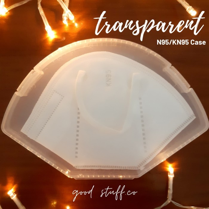 READY mask case tempat kotak masker plastik polos medis kain n95 kn95