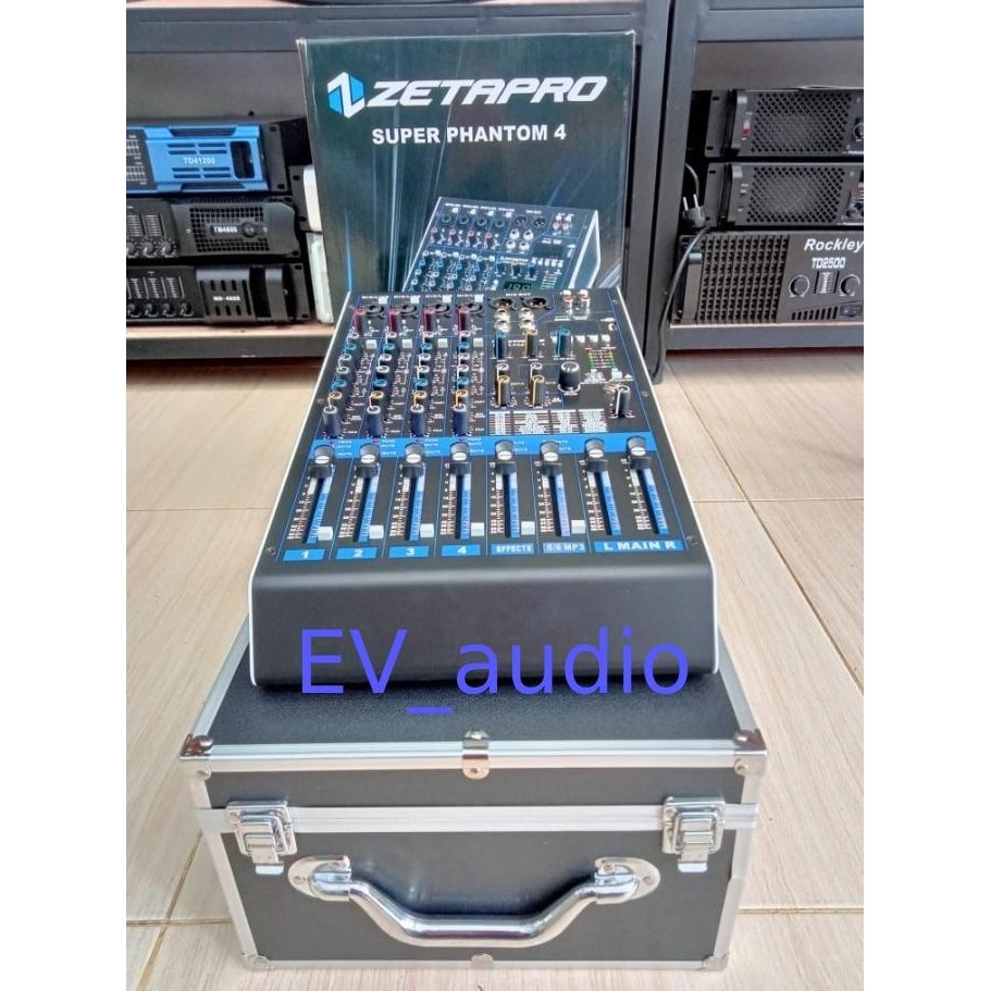 Mixer Audio Zetapro Super Phantom 4 / Super Phantom4 Original 199 Dsp  Ready