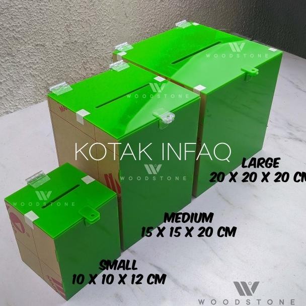 Kotak Amal Masjid - Kotak Donasi Tip Saran - Kotak Amplop Nikahan