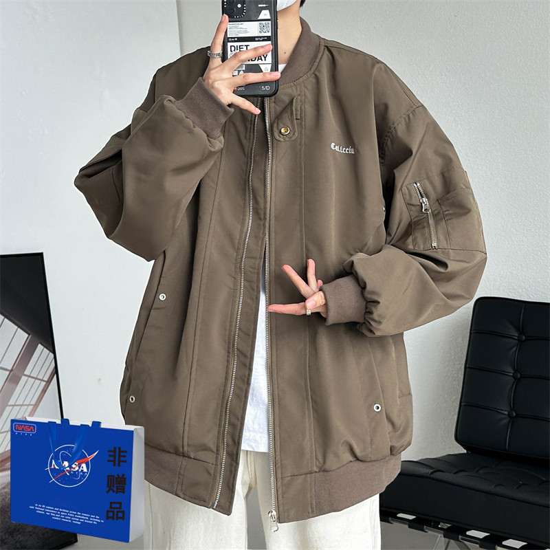 Jaket Huruf, Mantel Seragam Bisbol, Pakaian Sepeda Motor Jepang