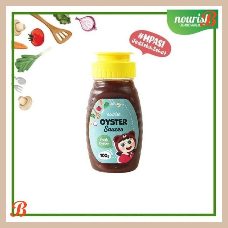 

| NN | NOURISH SAUS BUMBU MPASI NO MSG - OYSTER SAUCE 100ML