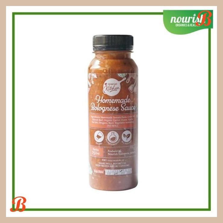 

| NN | HOMEMADE BOLOGNESE SAUCE (SAUS BOLOGNESE NO MSG) 250ML