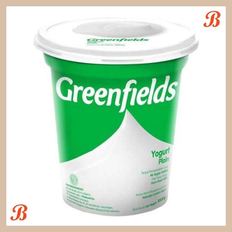

| NN | GREENFIELDS YOGURT GREENFIELD PLAIN 1L