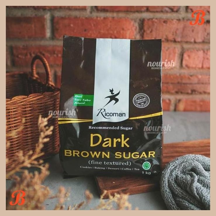 

| NN | RICOMAN DARK BROWN SUGAR 1KG