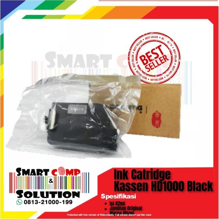 

Tinta Catridge Ink Hitam Printer Inject - Kassen HD1000 / HD-1000