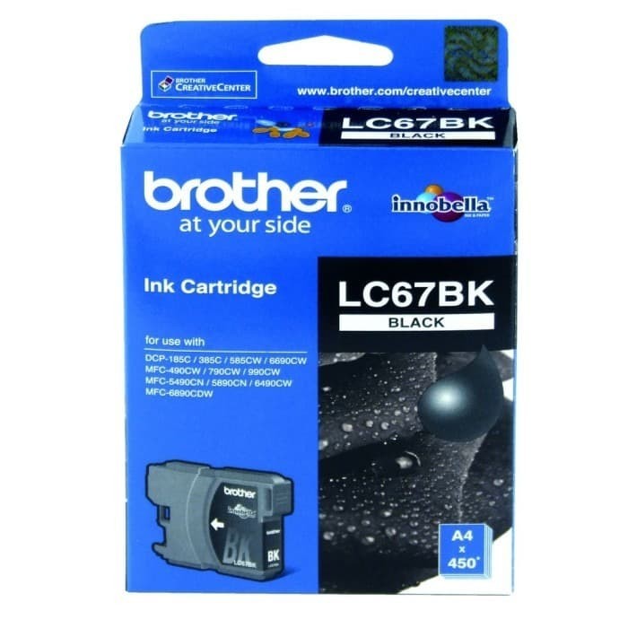 

tinta brother LC 67 BLACK