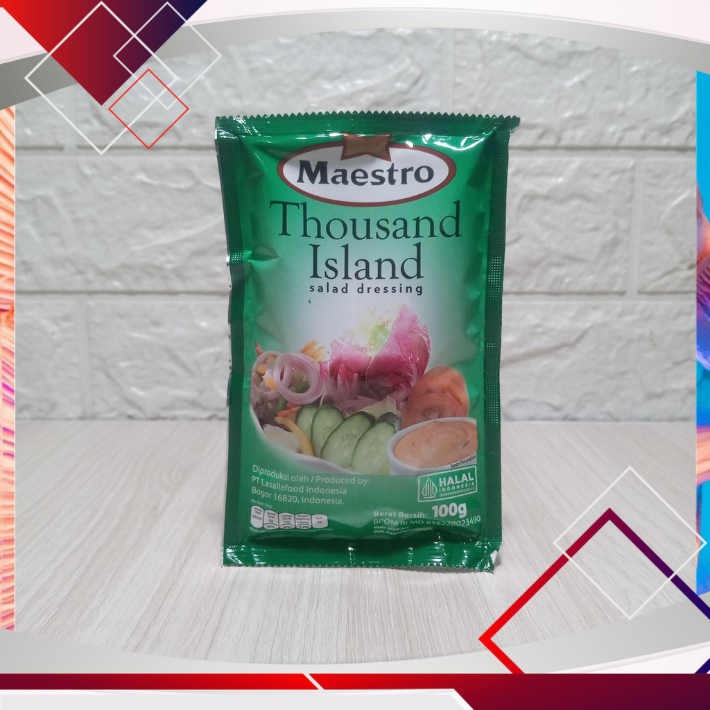 

Maestro Thousand Island Salad Dressing 100gr .