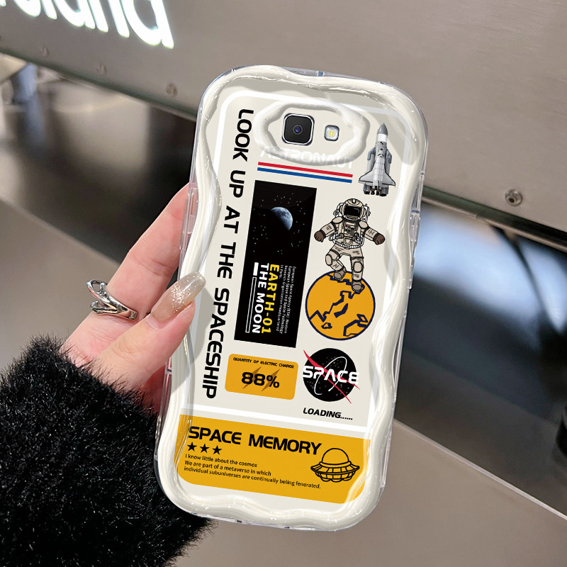 Casing Hp Untuk Samsung Galaxy J7 Prime J2 Prime J7 Prime 2 Case Casing HP pola NASA astronot Cesing