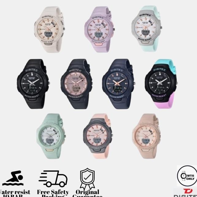Jam Tangan Wanita Digitec Bda 4082T / 4082 / Dg 3082