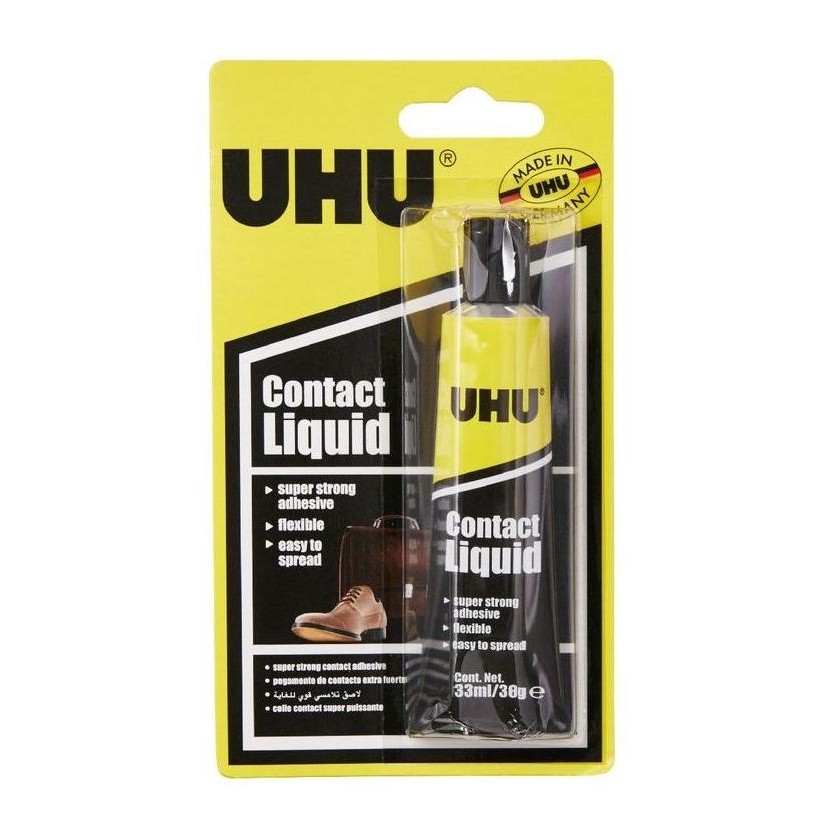 

Uhu Lem Tas / Sepatu 33Ml Contact Shoes Glue Karet Kulit Kain