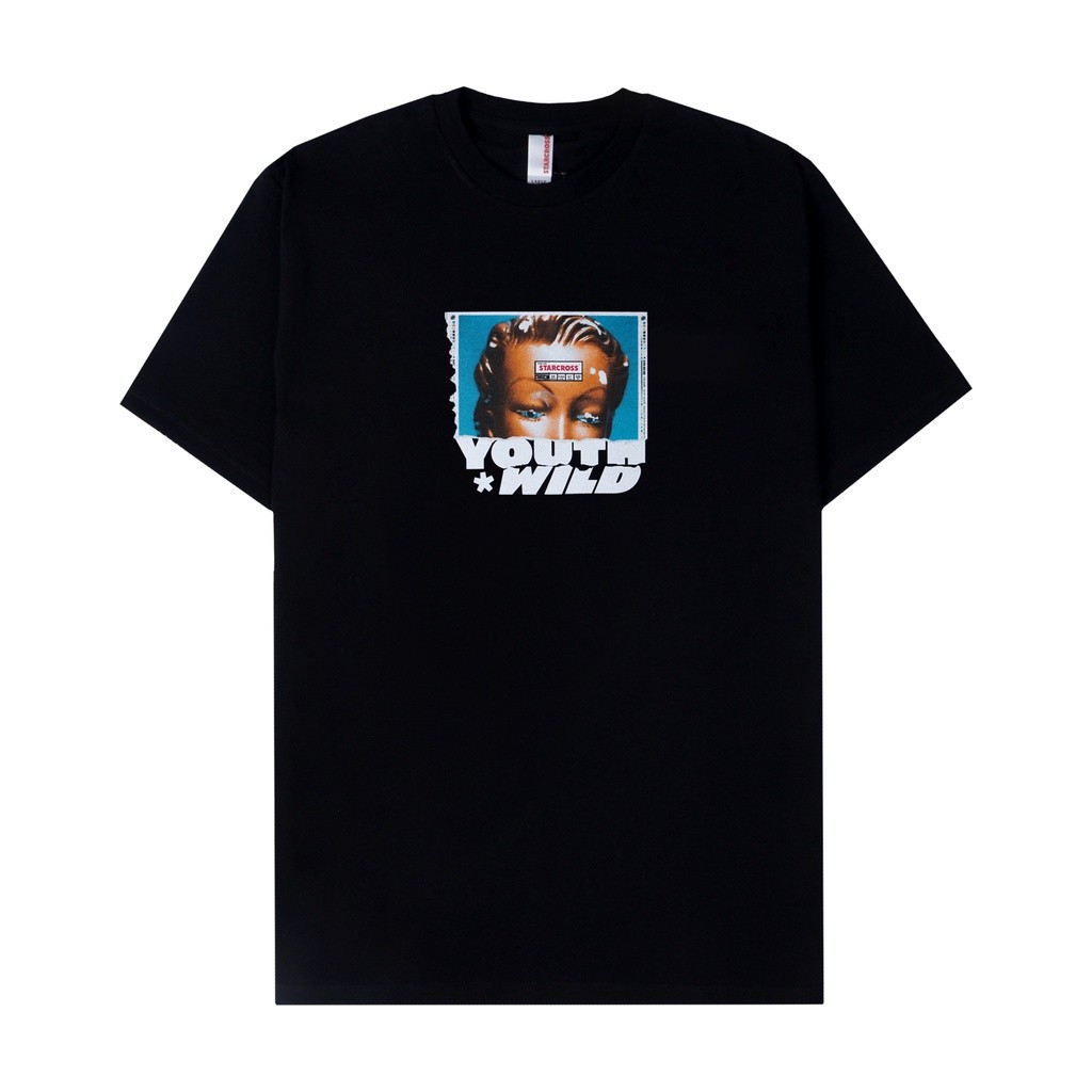 [HOT] STARCROSS Kaos Pria - LADY HEAD - Black