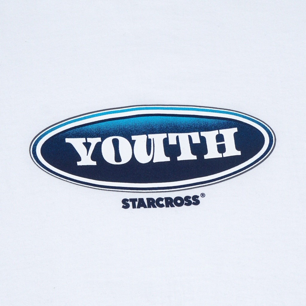 STARCROSS Kaos Pria - YOUTH BLUE 2 - White