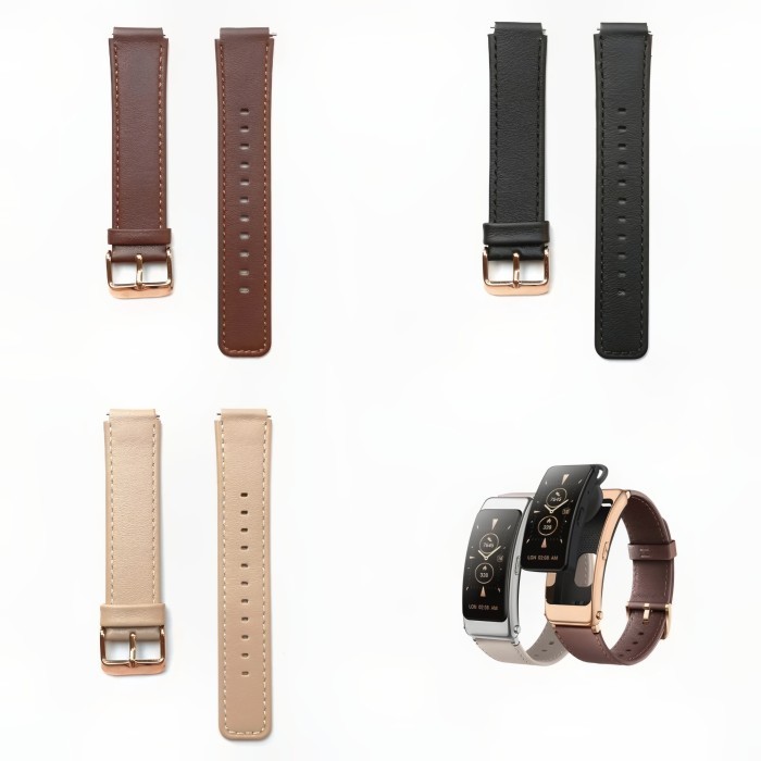 Jual Tali Jam Tangan Huawei Band 3 Strap Leather Huawei Band 6 9045.16