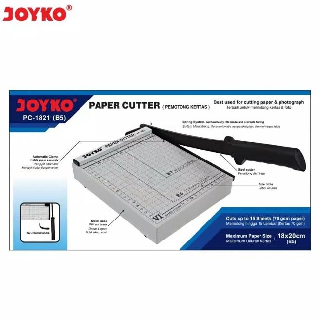 

R Cutter Pemotong Kertas Joyko Pc-1821 / B5