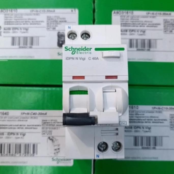 Rcbo Idpn N Vigi 2P 40A 30Ma Schneider Terlaris