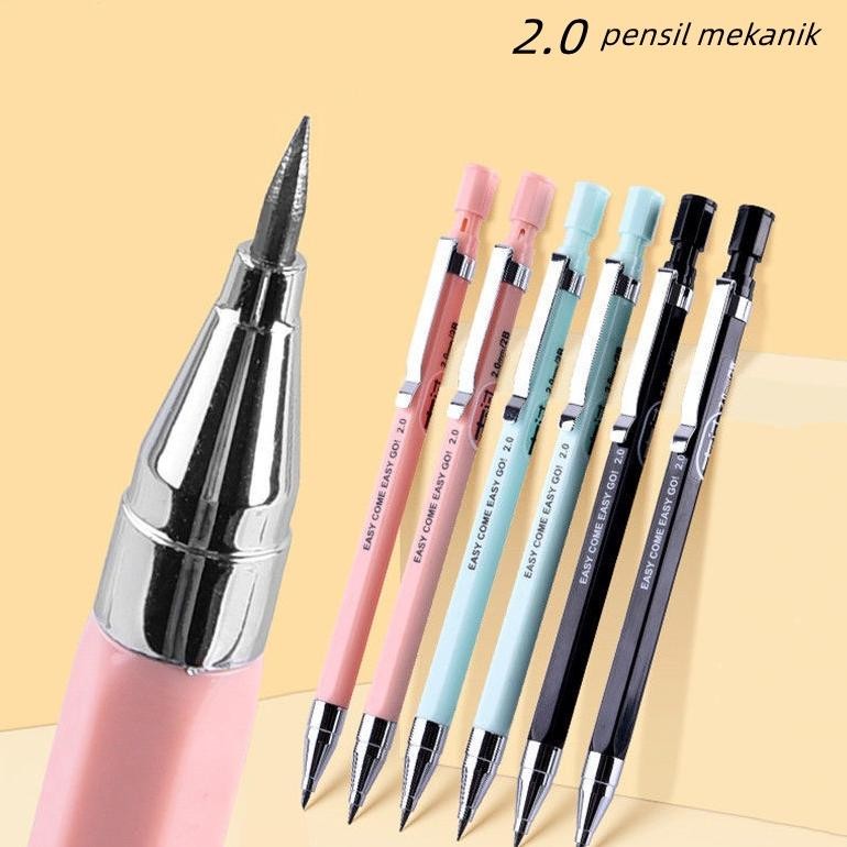 

Mechanical Pencil Graphite Lead Automatic/Pensil Mekanik 2.0mm