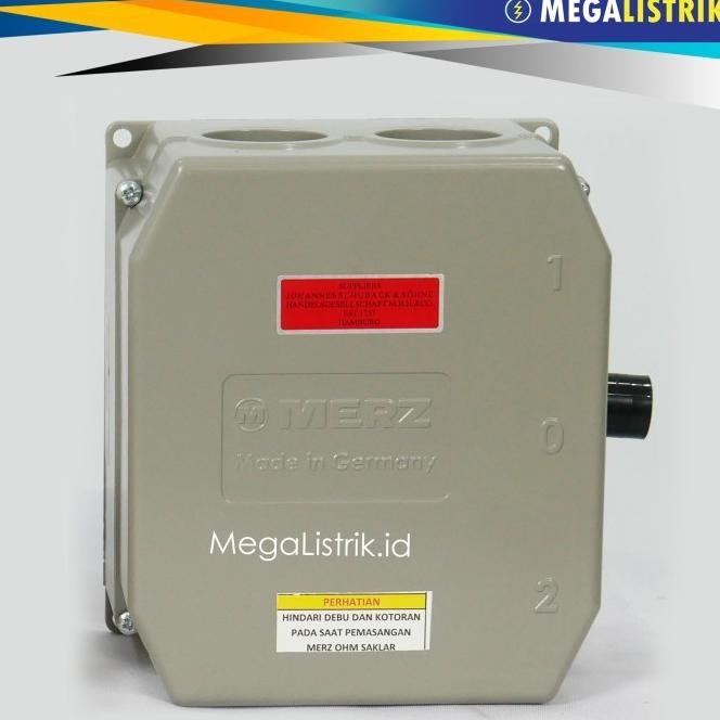 Terbaru Merz Gz 1-0-2 4P 63A Ohm Saklar Cam / Changeover Switch Handle Genset