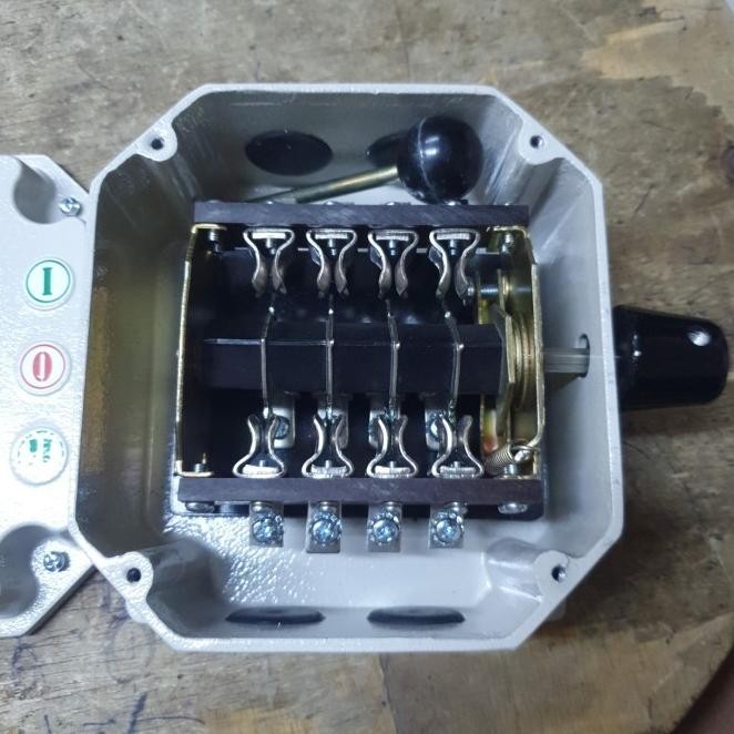 Handle / Cam Starter / Ohm Saklar Sakelar Gz 4Pole Pisau 32A 32 A