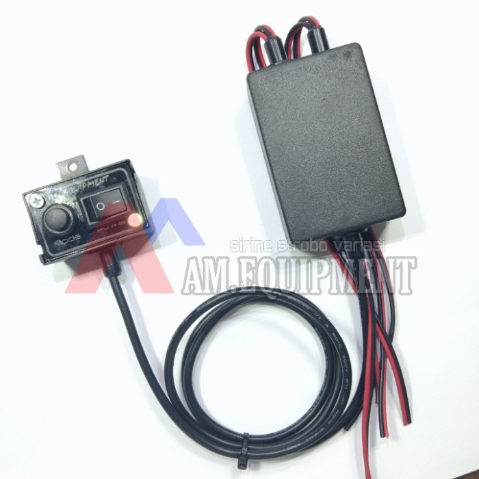 Modul Strobo 4 Channel Dengan Tombol Saklar Best Seller