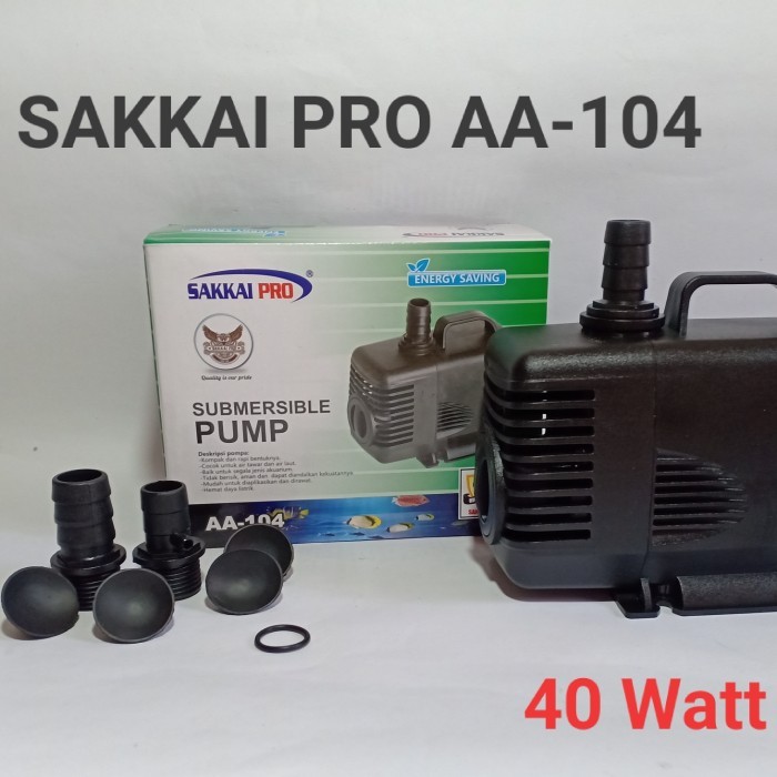 Pompa Air Aquarium Sakkai Pro Aa-104 40 Watt/Pompa Air Aquarium Ready