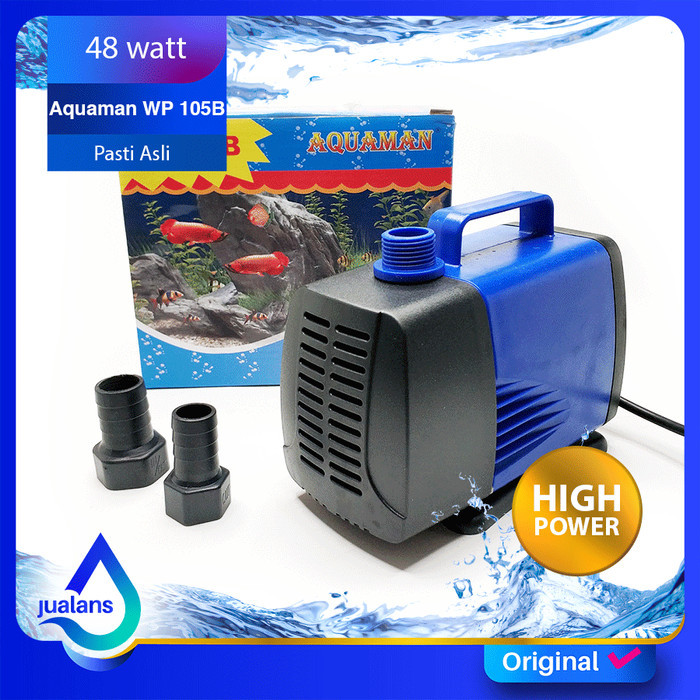 Aquaman Wp 105 B Pompa Air Celup Aquarium Kolam Aquaman 105B Promo