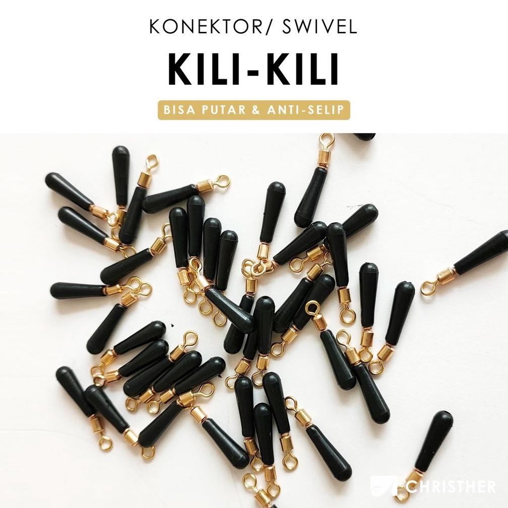 Kili-kili Swivel Konektor Pelampung Pancing CHRISTHER