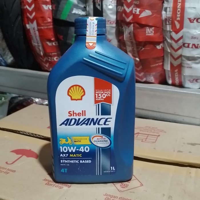 SHELL ADVANCE AX7 MATIC 1LITER
