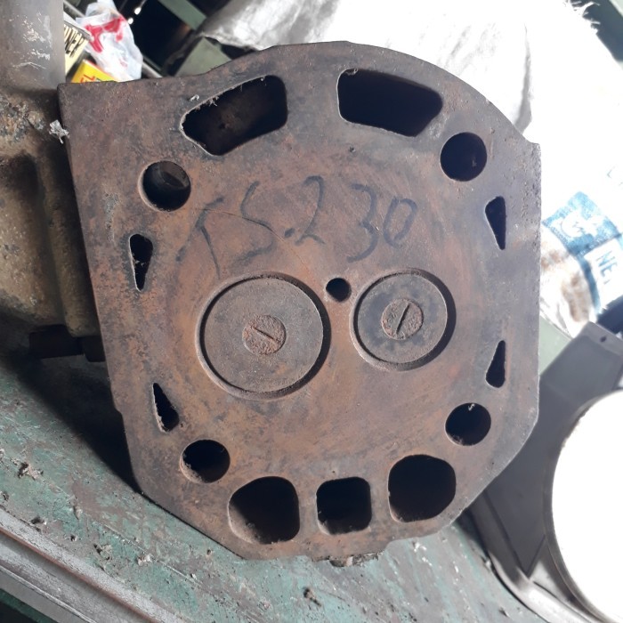 Termantab] TS230 SEKEN SINDERKOP KOP CYLINDER HEAD YANMAR TS 230 23 HP PK