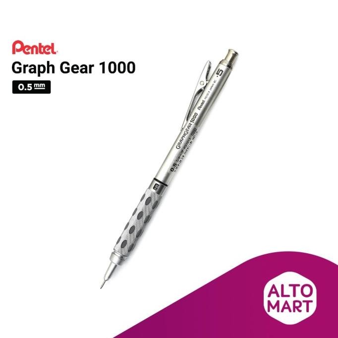 

Pentel Graph Gear 1000 Mechanical Pencil 0.3 0.5 0.7 0.9 mm GraphGear