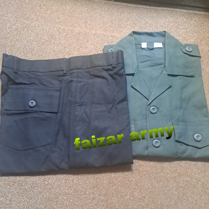 Jual Baju Pdh Tni Ad Setelan Jatah Kopassus.Pakaian Pdh Jatah Kopassus