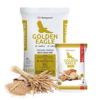 

Bungasari Golden Eagle Tepung Terigu Premium Roti dan Mie 25 Kg