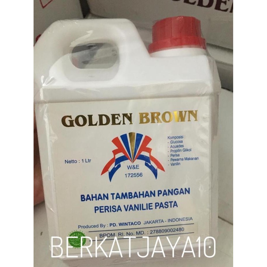 

Golden Brown Perisa Vanilie 1 kg Pasta Vanili Vanilla
