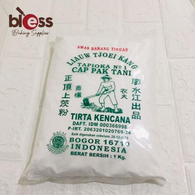 

TEPUNG TAPIOKA LIAUW TJOEI KANG 1KG / SAGU TANI / KARTON 25 PCS