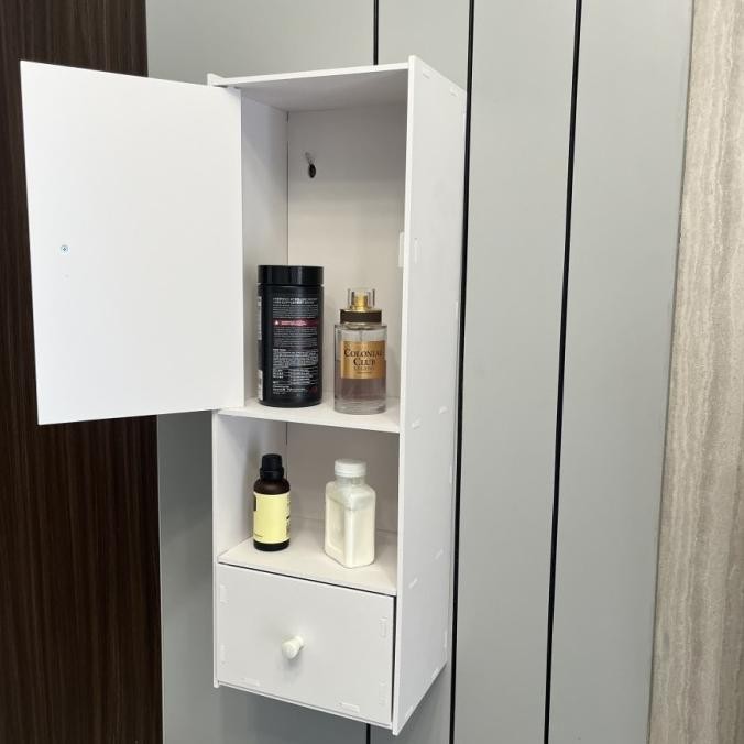 Yang Dicari Nih Lemari Dinding Tempel Anti Air Rayap Kabinet Mini Cabinet Gantung Pintu Laci Serbagu