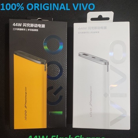 VIVO 44W FlashCharge Power Bank 10000mAh Original 100%