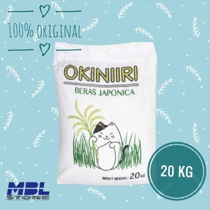 

Beras Jepang / Sushi Japonica Okiniri 20 kg Good Quality GS1