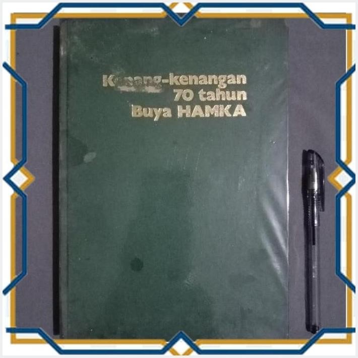 [KIO] KENANG-KENANGAN 70 TAHUN BUYA HAMKA -BUKU BEKAS MURAH ORIGINAL