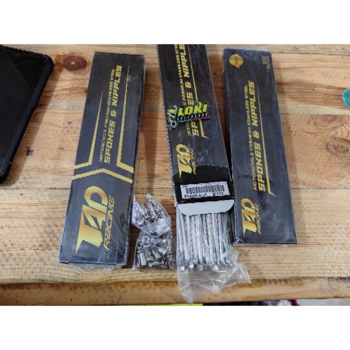 Ruji Jeruji Jari Jari Motor TAD Ride It Stainless Steel Anti Karat