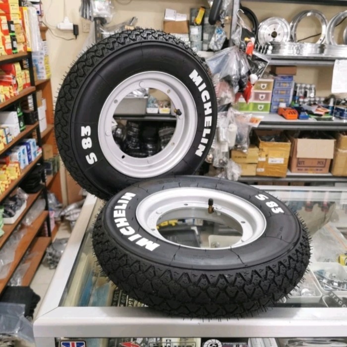 paket velg dan ban michelin s83 vespa super sprint px excel