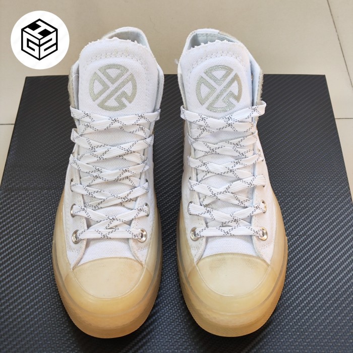 SEPATU CONVERSE LAY ZHANG SAMPLE TAG / CONVERSE COLAB LAY ZHANG WHITE