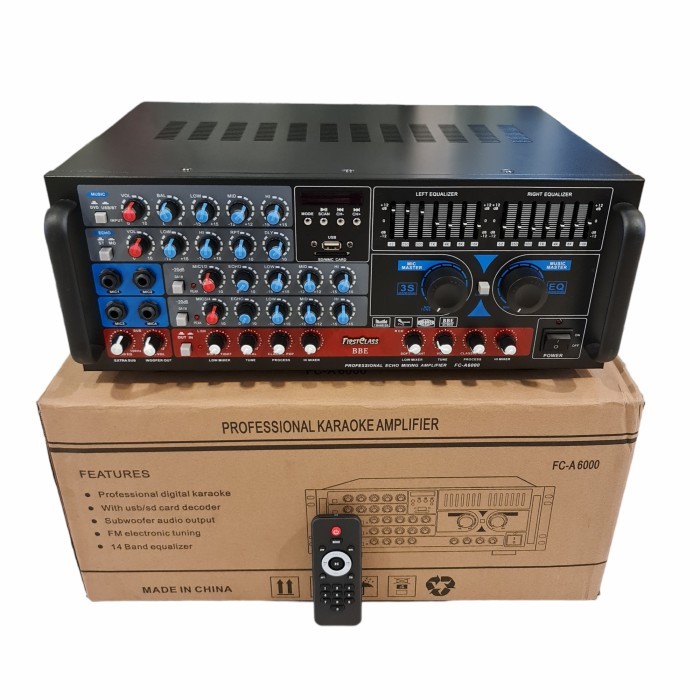 AMPLIFIER FIRSTCLASS FC A6000 / FCA6000 / FCA 6000 / A6000 /FC A-6000