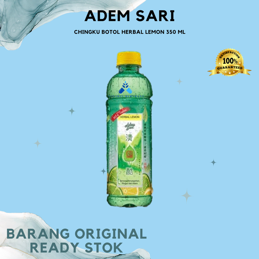 

ADEM SARI CHINGKU BOTOL HERBAL LEMON 350 ML