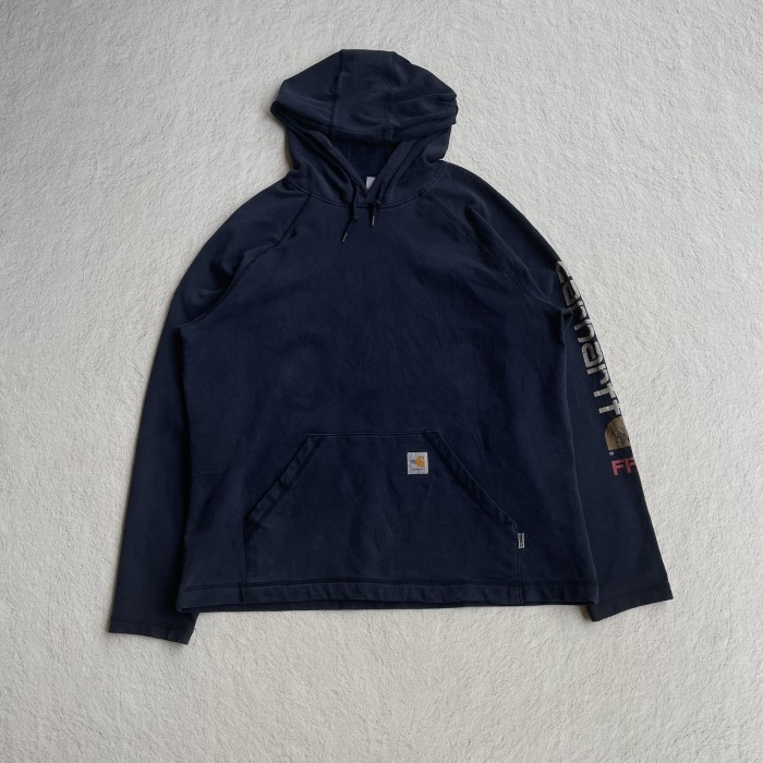 HOODIE FR CARHARTT SPELL OUT NAVY